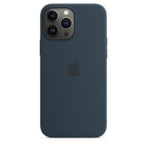 iPhone 13 Pro Max Silicone Case with MagSafe - Abyss Blue